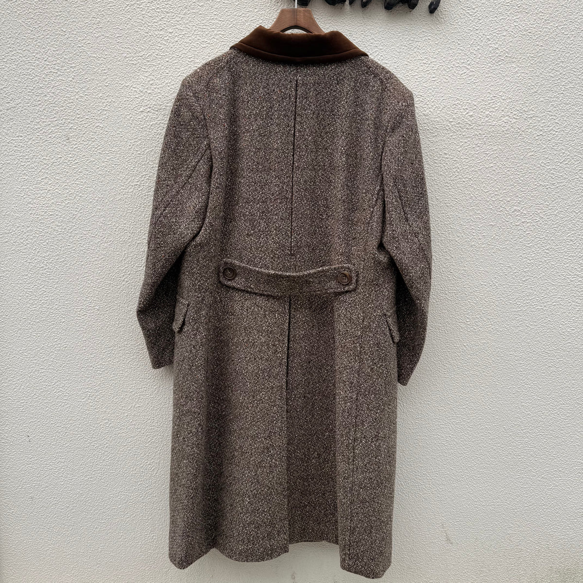ADJSUTABLE COSTUME ワイルドスパンダブルブレストチェスターコート