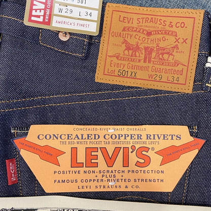 LEVI'S VINTAGE CLOTHING(LVC) 501XX 1937 オーガニック リーバイスヴィンテージクロージング