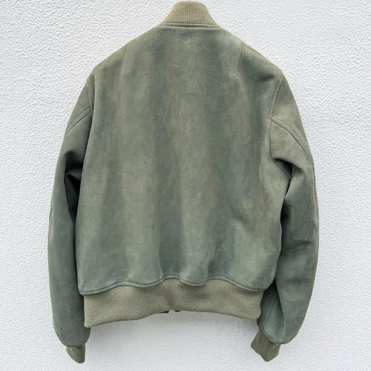 FK×Denim Cellar.SHEEP SKIN SUEDE MA-1