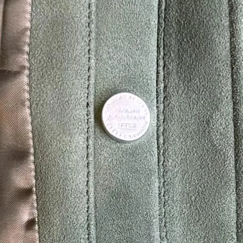 FK×Denim Cellar.SHEEP SKIN SUEDE MA-1