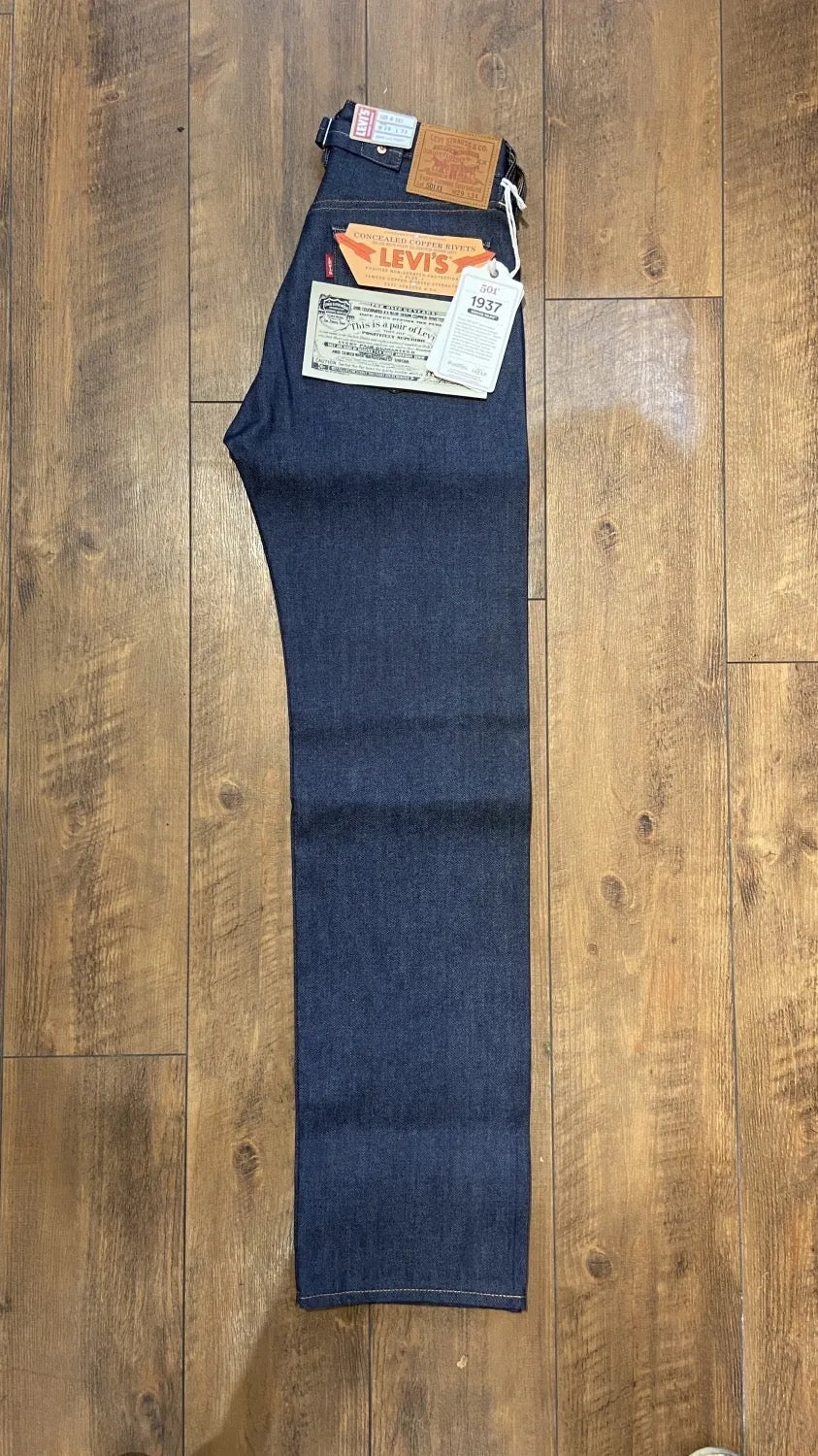 LEVI'S VINTAGE CLOTHING(LVC) 501XX 1937 オーガニック リーバイスヴィンテージクロージング