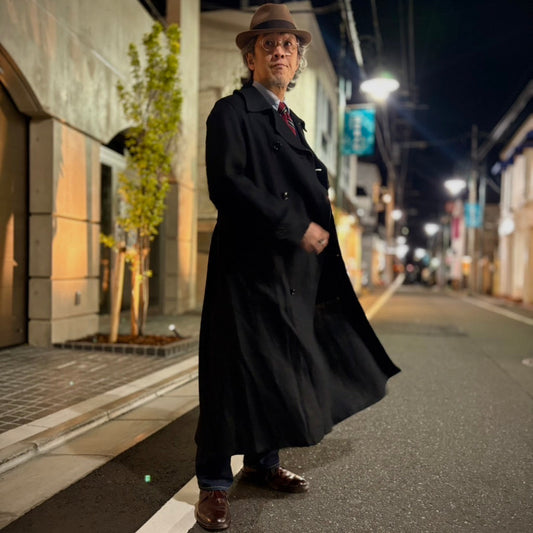ADJUSTABLE COSTUME LINEN DUSTER COAT ロングコート