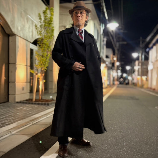 ADJUSTABLE COSTUME LINEN DUSTER COAT ロングコート
