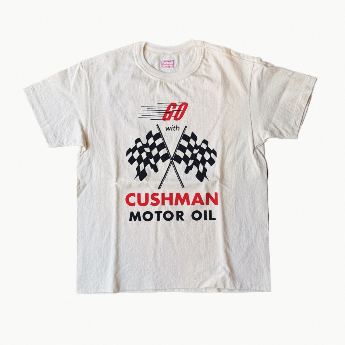 スペシャルプリントTeeS/S(GO WITH CUSHMAN)