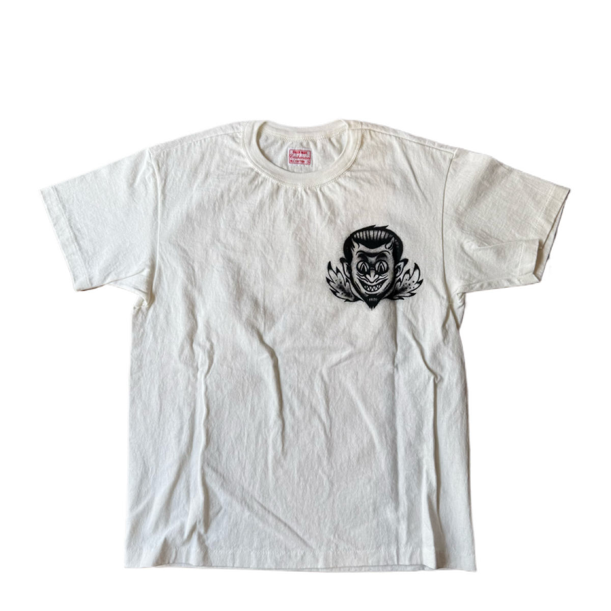 SPECIAL PRINT TEE HELL ON WHEELホットロッド