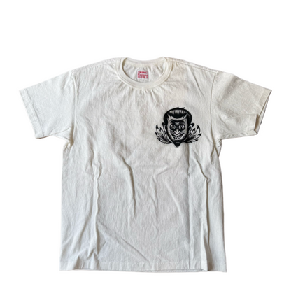 SPECIAL PRINT TEE HELL ON WHEELホットロッド