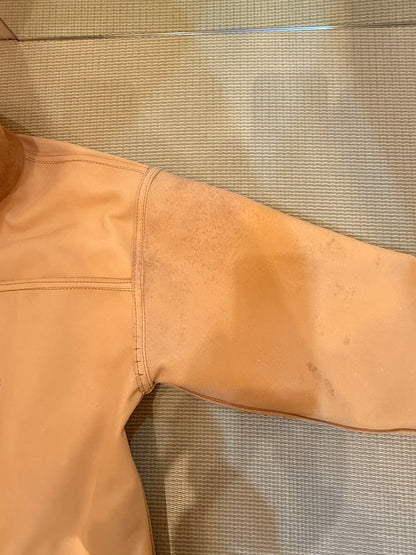 FK×Denim Cellar. 1942TYPE-1 WWⅡ T-BACK COWHIDE SUEDE UNLINED