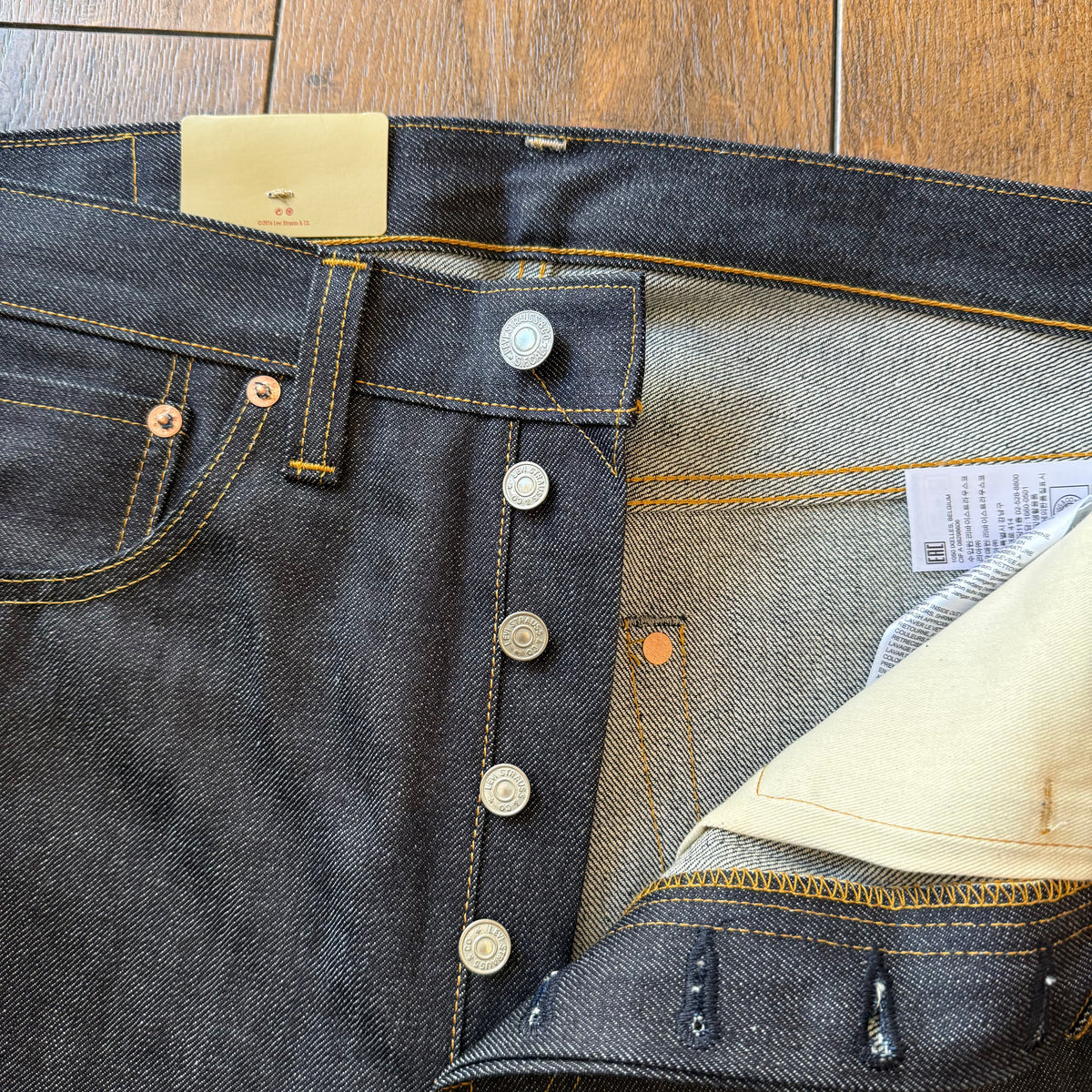 LEVI'S VINTAGE CLOTHING リーバイスヴィンテージクロージング 1947 501 ジーンズ ORGANIC RIGID