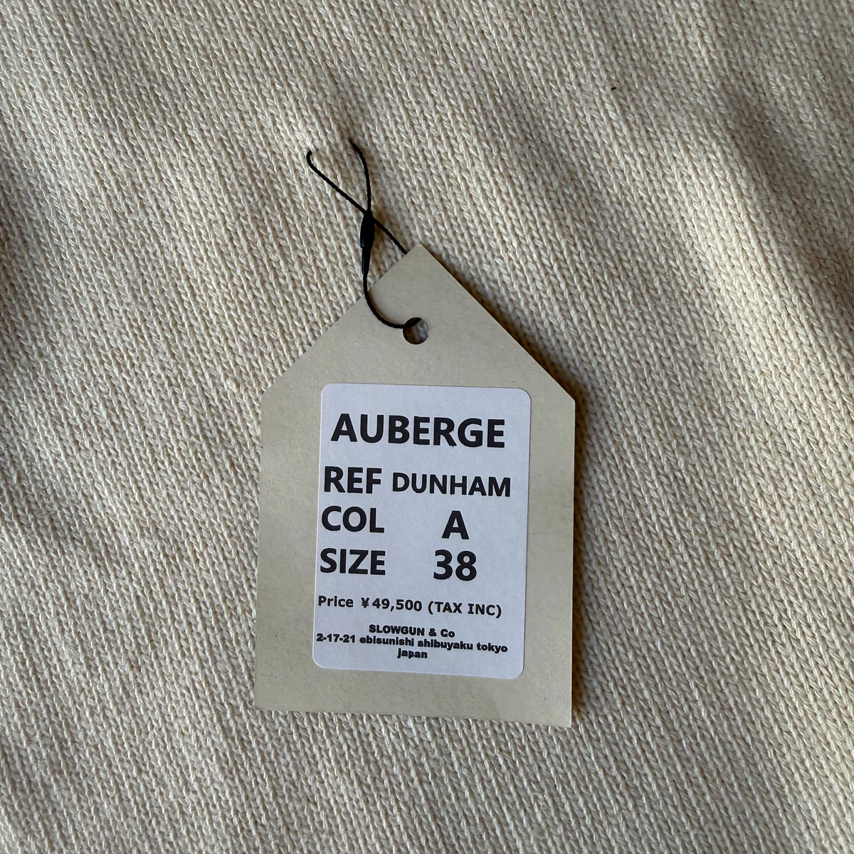 AUBERGE ガンジーセーター DUNHAM