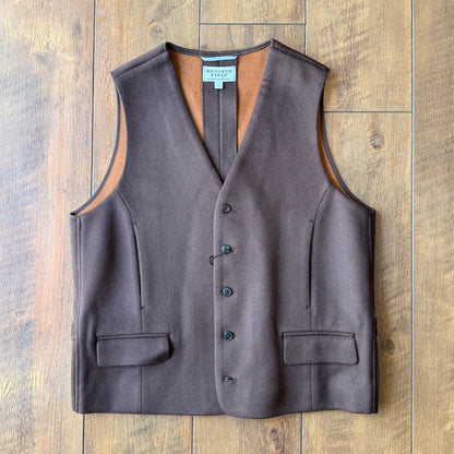 KENNETH FIELD IRON VEST II DOUBLEFACE WOOL ウールベスト