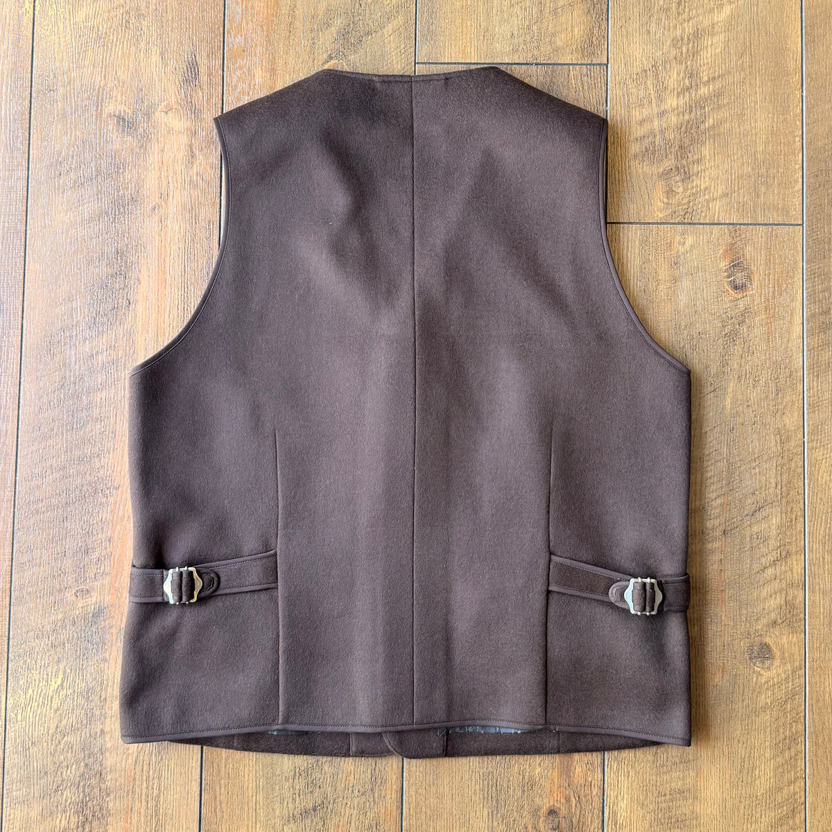KENNETH FIELD IRON VEST II DOUBLEFACE WOOL ウールベスト