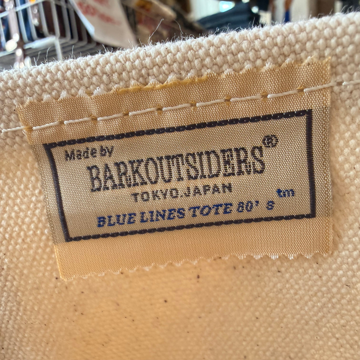 BARKOUTSIDERS（バークアウトサイダーズ）Leather Handle Tote Tall