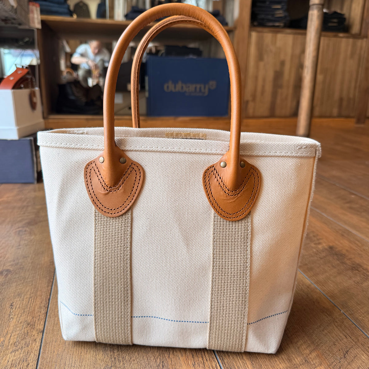 BARKOUTSIDERS（バークアウトサイダーズ）Leather Handle Tote Small