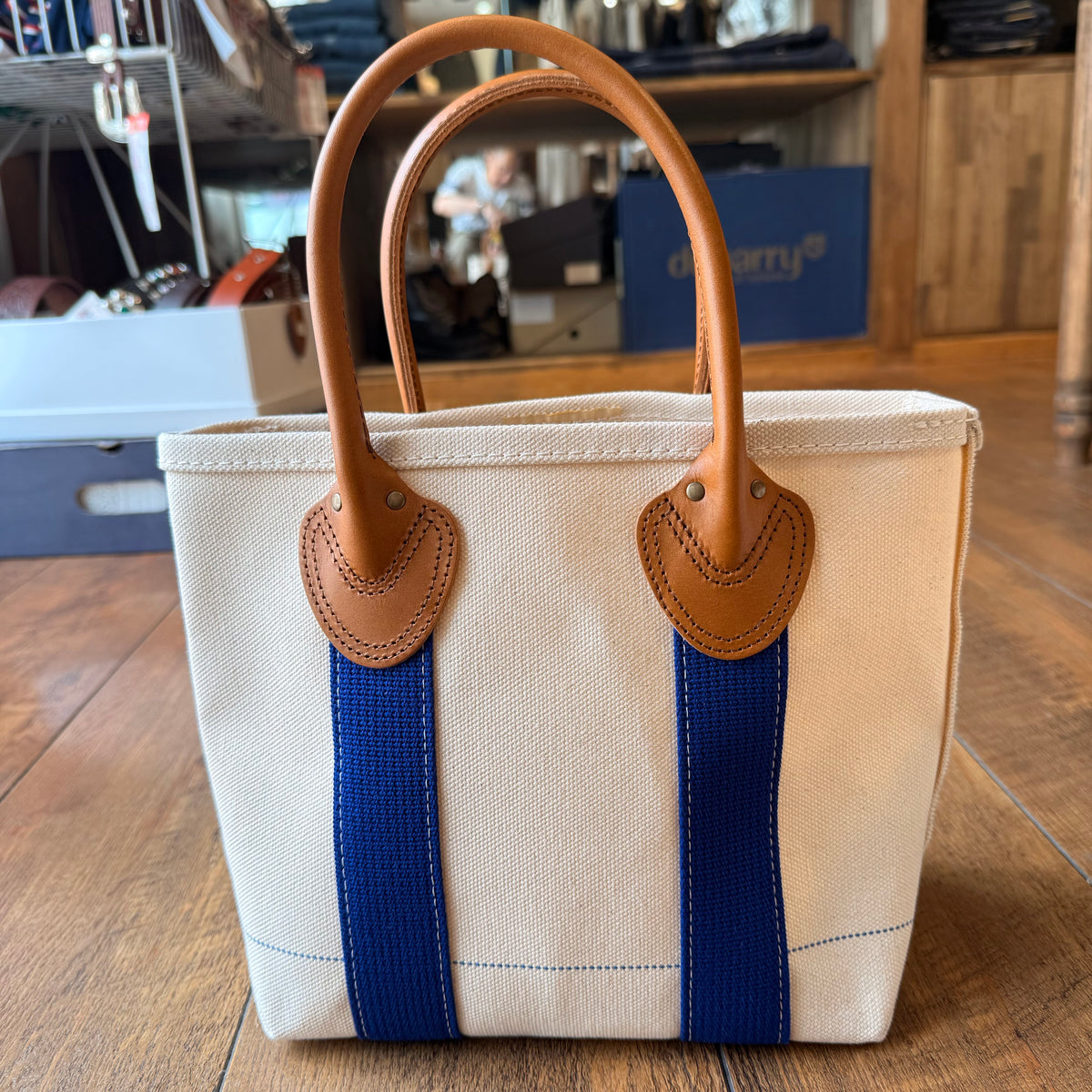 BARKOUTSIDERS（バークアウトサイダーズ）Leather Handle Tote Small