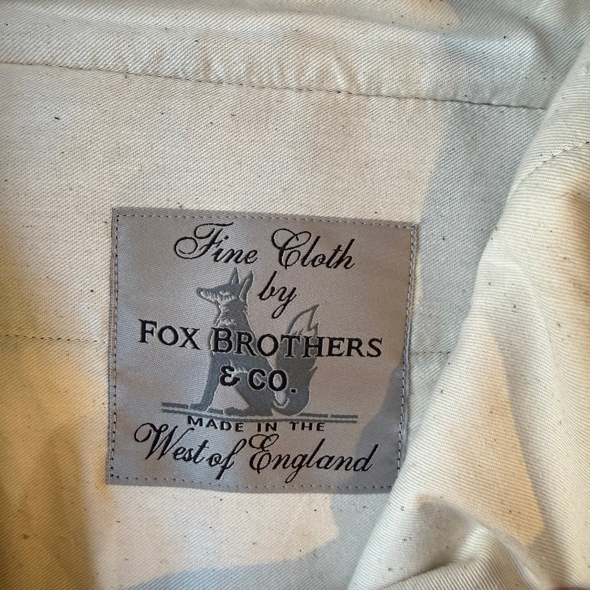KENNETH FIELD GURKAⅢ TROUSERS FOX HERRINGBONE グルカパンツ