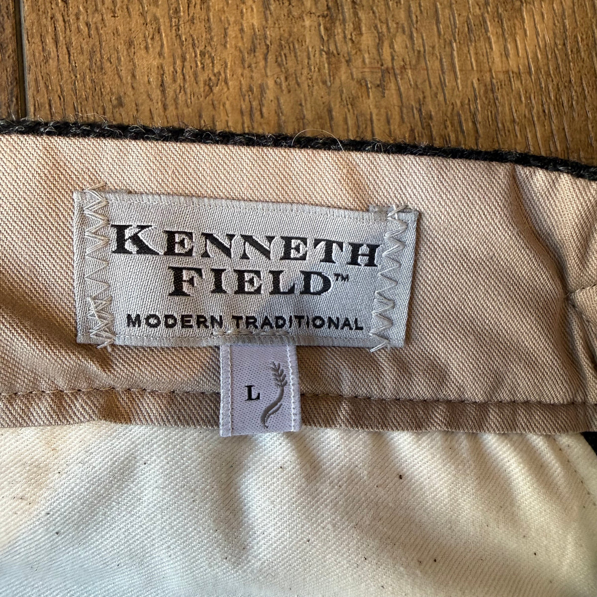 KENNETH FIELD GURKAⅢ TROUSERS FOX HERRINGBONE グルカパンツ