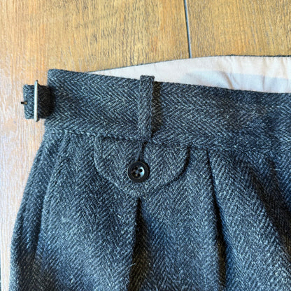 KENNETH FIELD GURKAⅢ TROUSERS FOX HERRINGBONE グルカパンツ