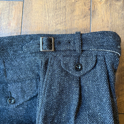 KENNETH FIELD GURKAⅢ TROUSERS FOX HERRINGBONE グルカパンツ