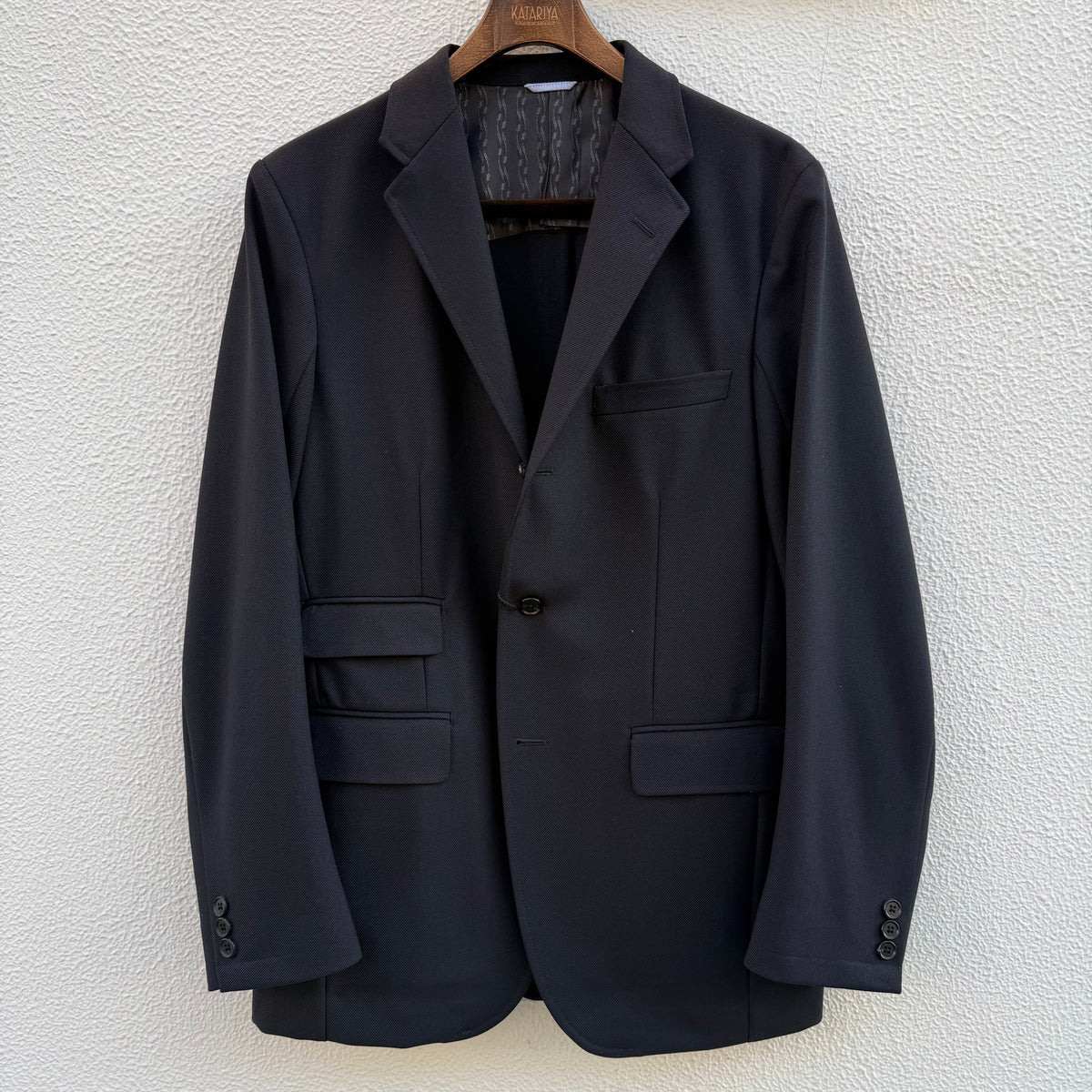 KENNETH FIELD 3B UNCON II ticket pocket ブレザージャケット