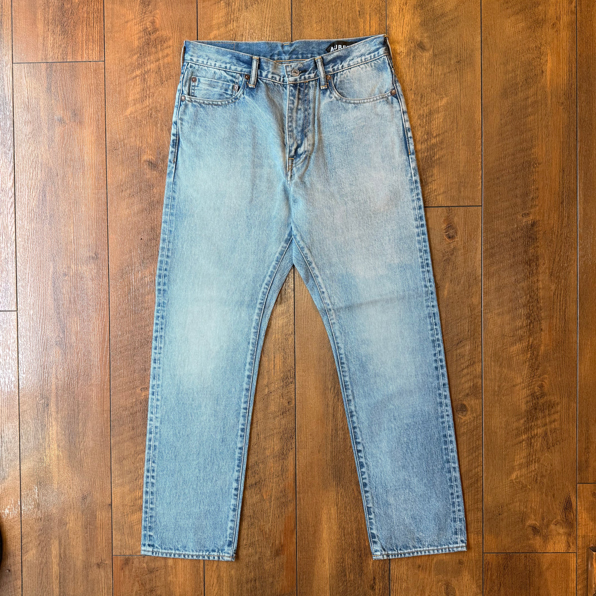 AUBERGE PAUL JEANS BLEACH タイトストレート