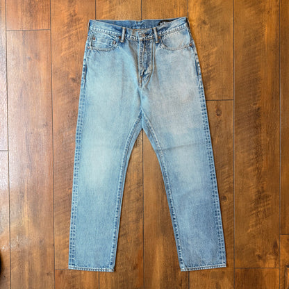 AUBERGE PAUL JEANS BLEACH タイトストレート