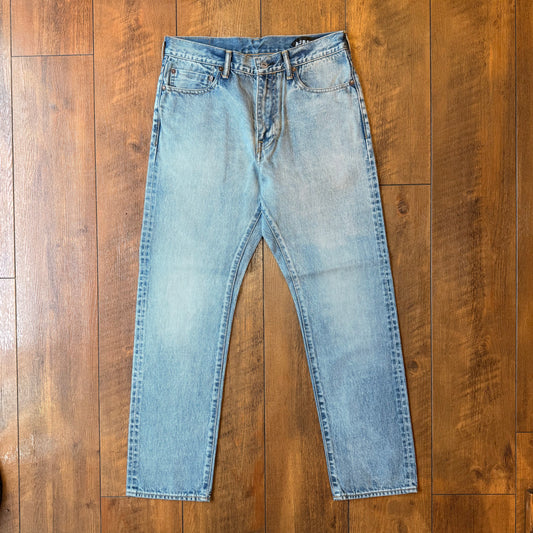 AUBERGE PAUL JEANS BLEACH タイトストレート