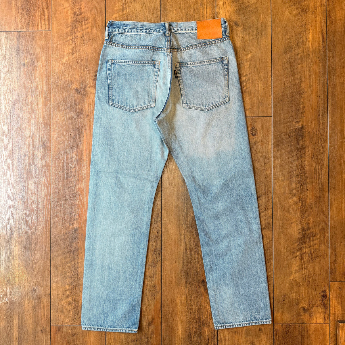 AUBERGE PAUL JEANS BLEACH タイトストレート