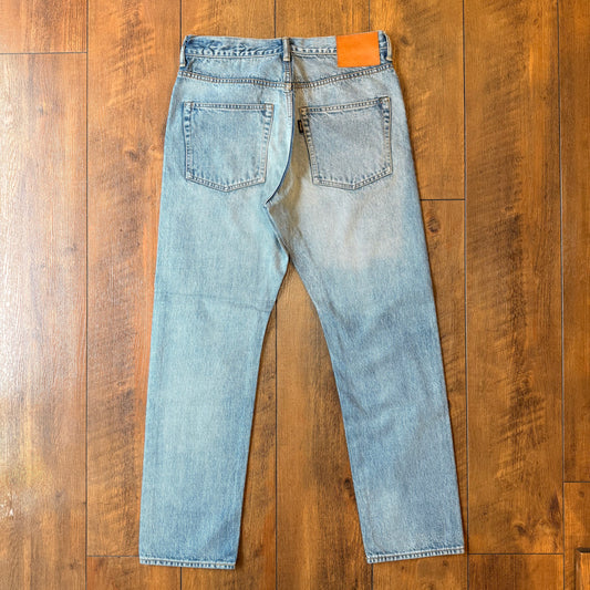 AUBERGE PAUL JEANS BLEACH タイトストレート