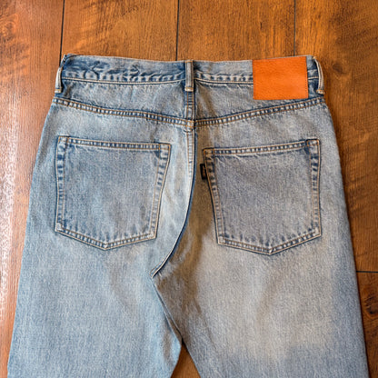 AUBERGE PAUL JEANS BLEACH タイトストレート