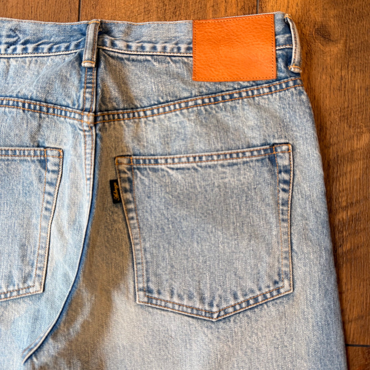 AUBERGE PAUL JEANS BLEACH タイトストレート