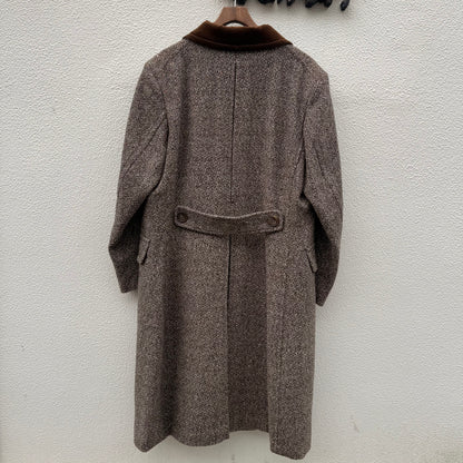 ADJSUTABLE COSTUME ワイルドスパンダブルブレストチェスターコート