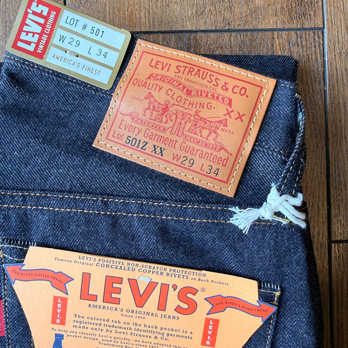LEVI'S® VINTAGE CLOTHING/リーバイスヴィンテージクロージング 501ZXX 1954 ジーンズ リジッド