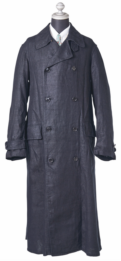 ADJUSTABLE COSTUME LINEN DUSTER COAT ロングコート